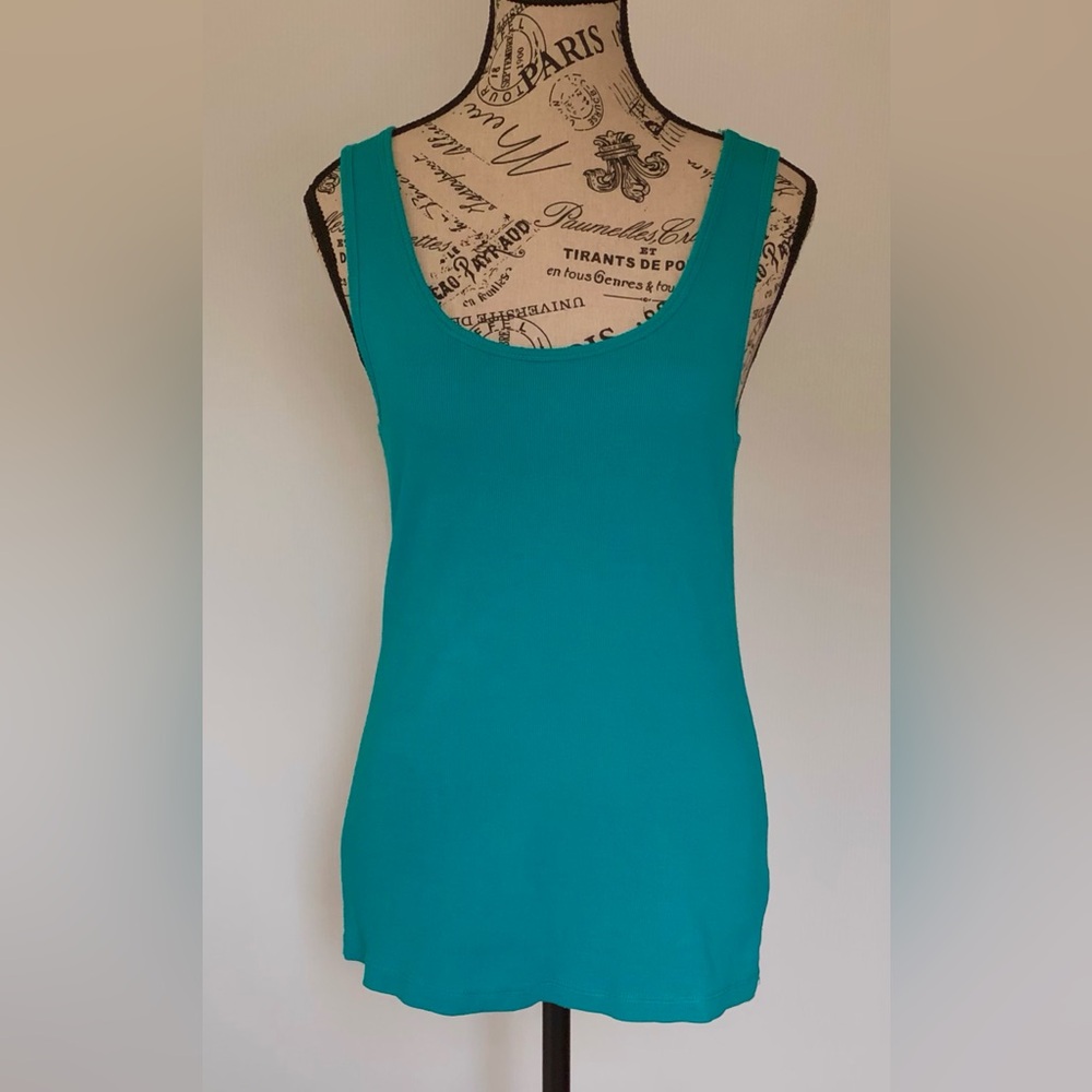 🌟2/$20🌟 Blue Ribbed Tank Top